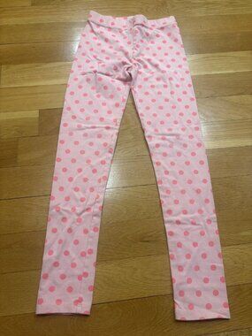 Crew cuts Size 12 Pink Polka Dot Leggings
